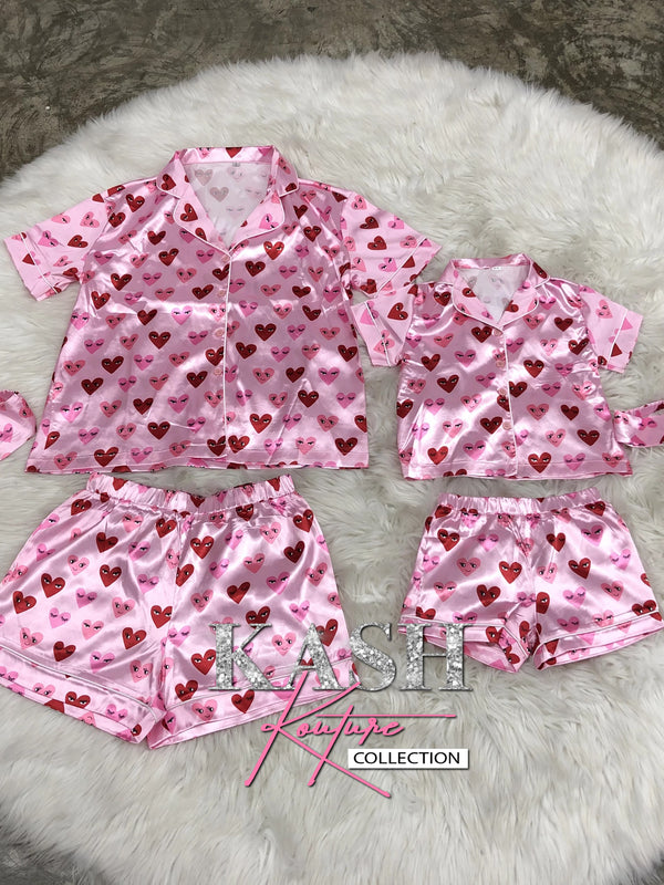 “Falling 4 you” 3 piece adult set