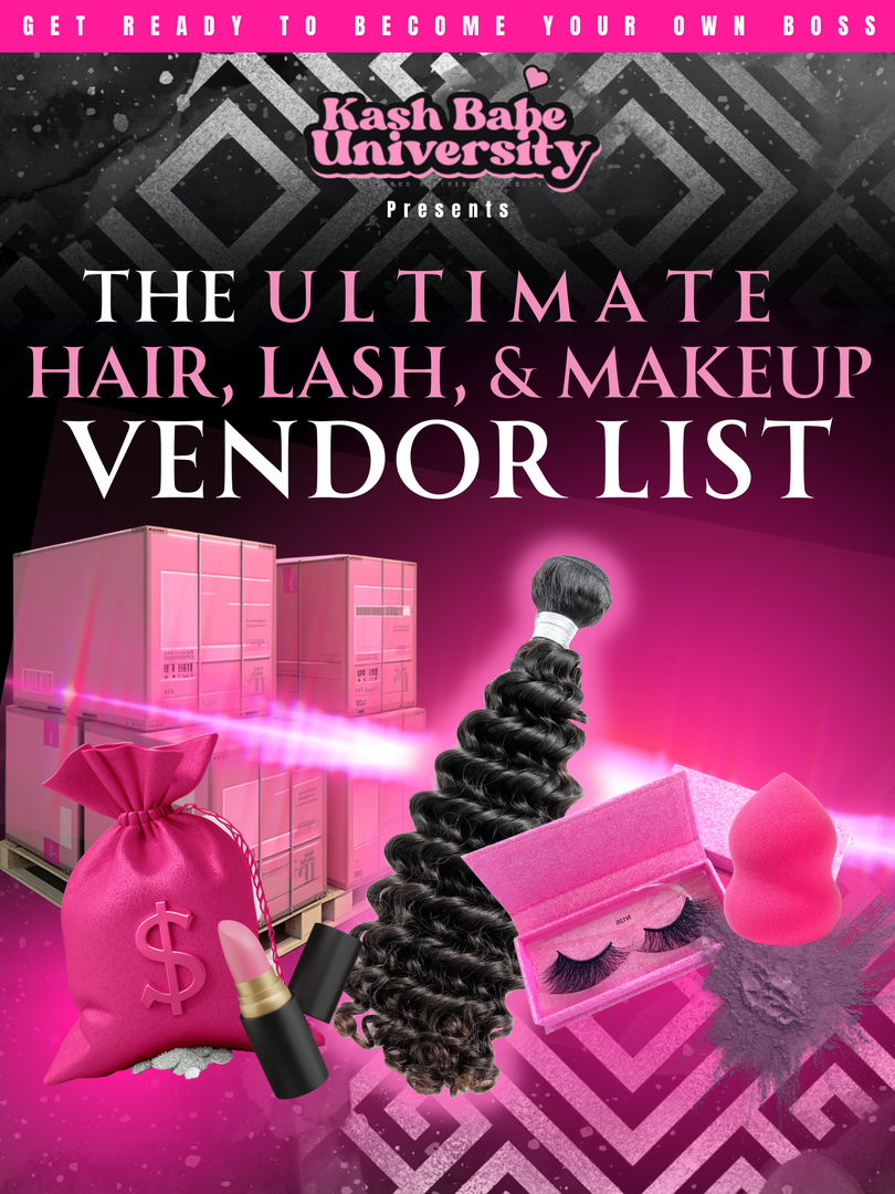 The Ultimate Hair, Lash & Makeup Vendor list