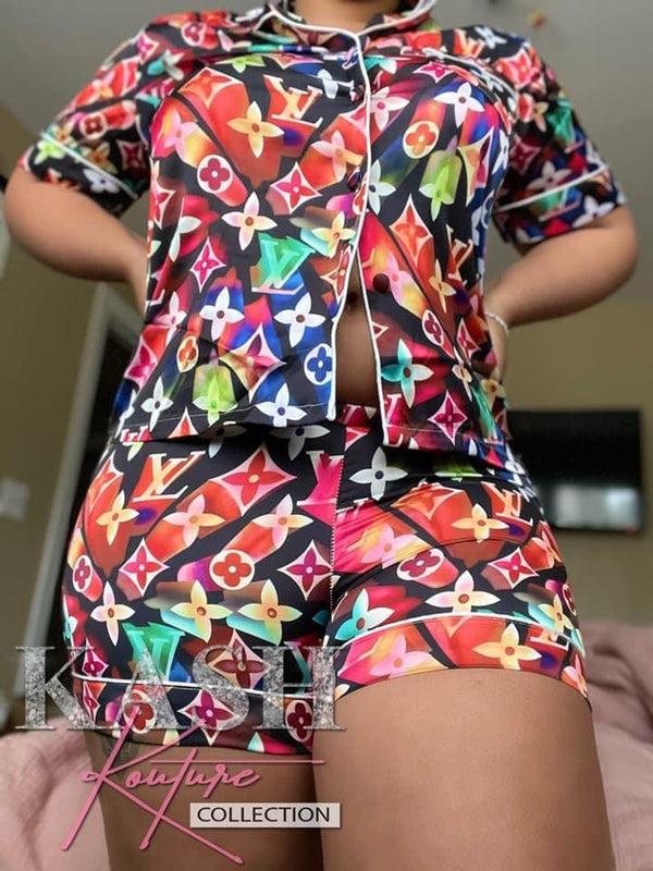 Rich Girl “Vintage” short set