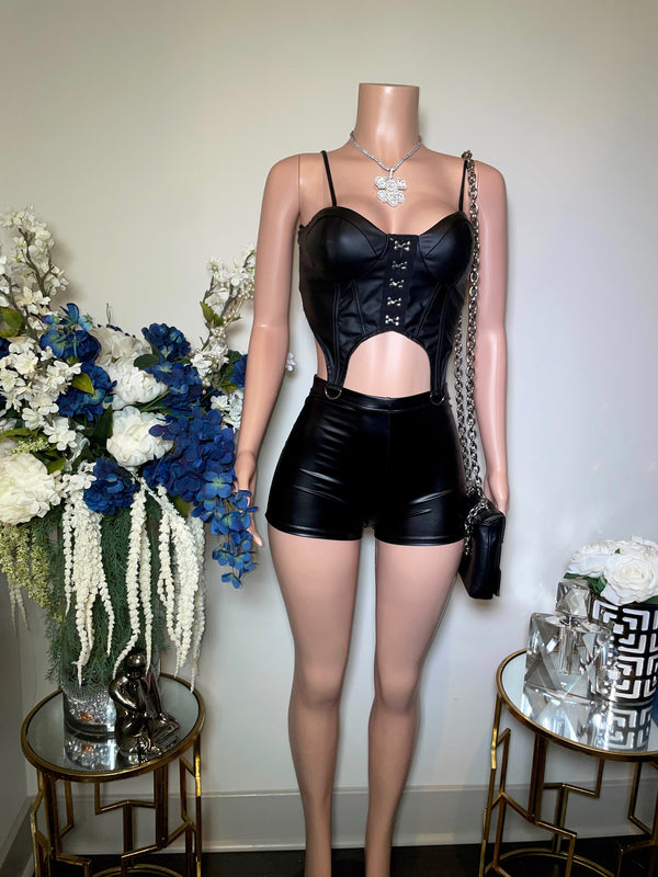 Rider Leather shorts